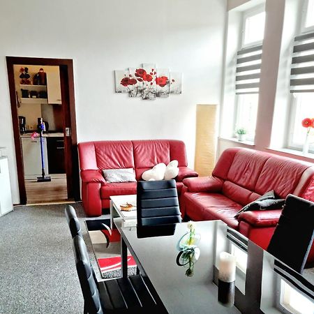 Ferienwohnung "Blick Mylau" - Naehe Freizeitpark Plohn & Weltgroesster Ziegelsteinbruecke Reichenbach im Vogtland Exterior photo