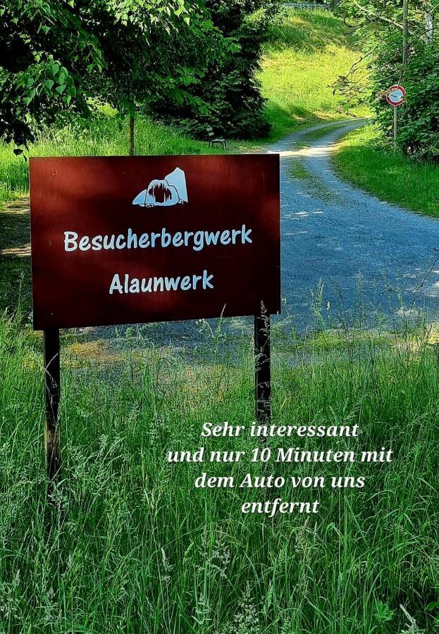 Ferienwohnung "Blick Mylau" - Naehe Freizeitpark Plohn & Weltgroesster Ziegelsteinbruecke Reichenbach im Vogtland Exterior photo